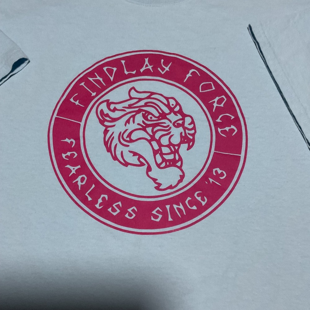 Findlay Force Fearless Since '13 Tiger T-Shirt Blue Gildan Ultra Cotton Mens 3XL